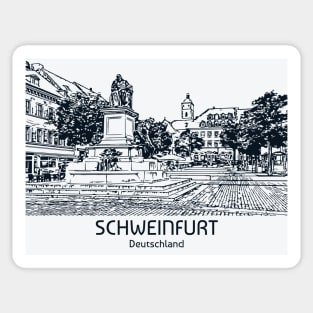Schweinfurt - Deutschland Sticker